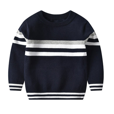 Kids Boys Sweaters And Tops Boys jumper Winter Sweaters Children Knitted Pullover Warm Outerwear Pure Cotton - Sparkling Evy