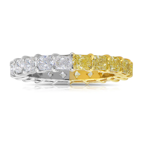 eternity band with diamonds set east to west