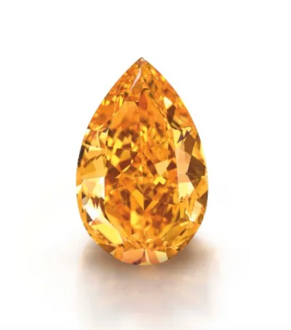 largest fancy vivid orange diamond