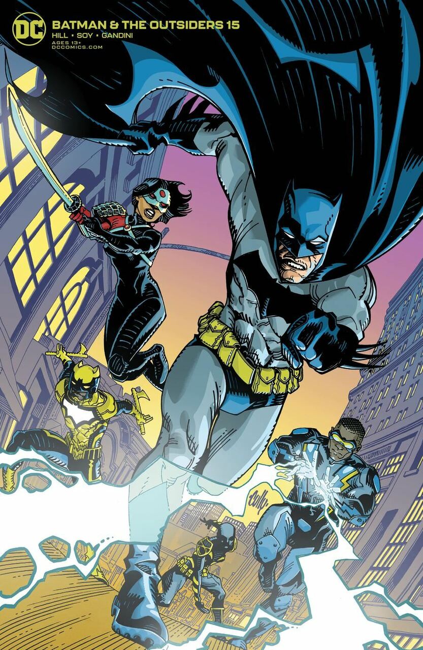 BATMAN AND THE OUTSIDERS #15 CULLY HAMNER VAR ED