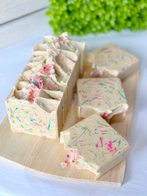 Life of the Party Goat Milk Soap - Wild Wind Farm Soaps