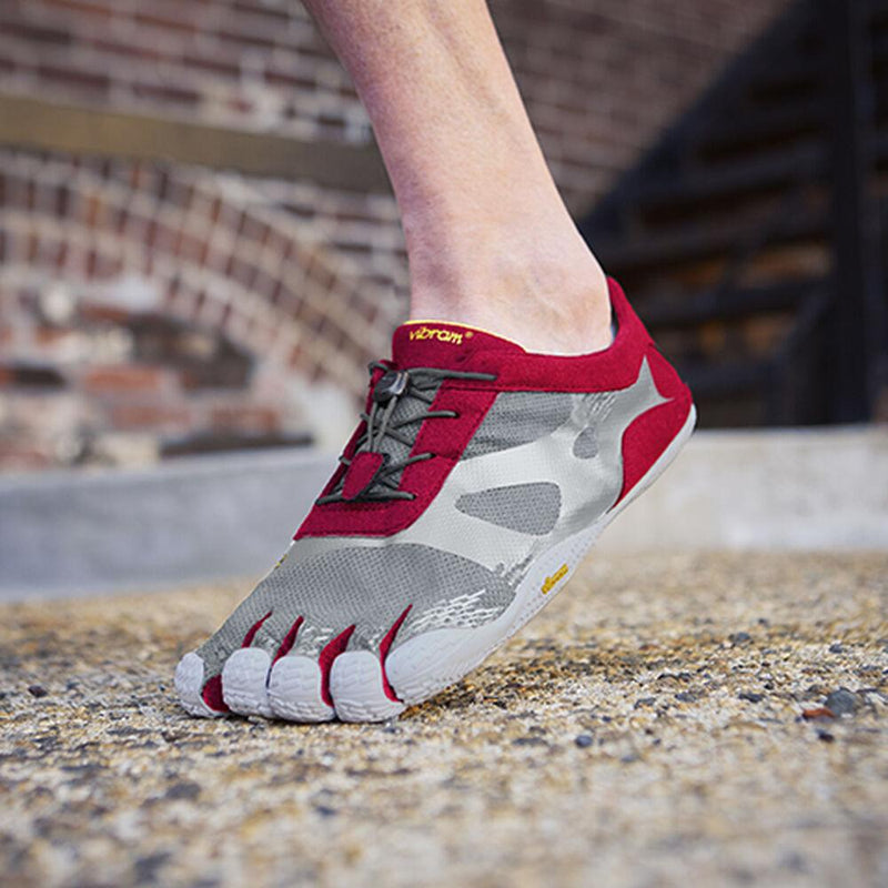 Vibram KSO EVO Men - Grey/Red | Vibram FiveFingers 