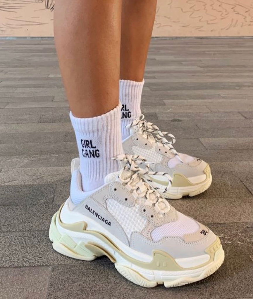 balenciaga white shoes