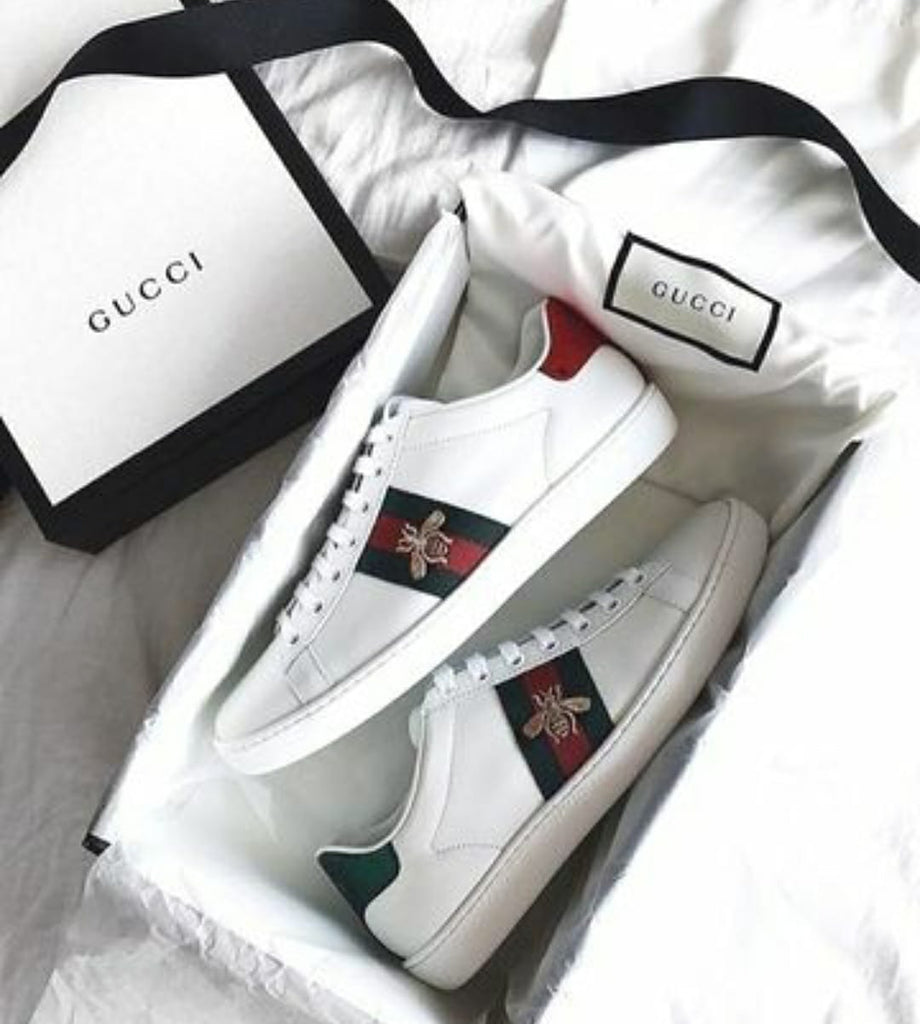 gucci honey bee shoes
