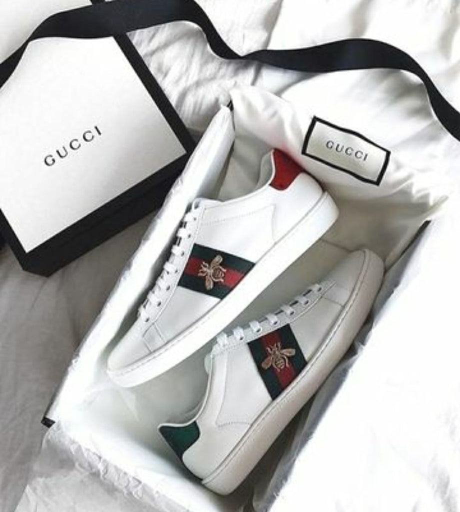 gucci honeybee sneakers