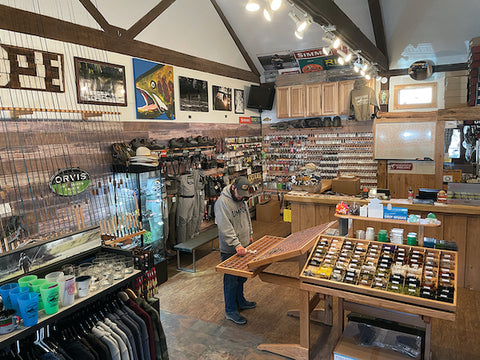 THE INTERIOR OF TROUT CREEK OUTFITTERS, WHICH OPENED IN DOWNTOWN TRUCKEE ON FATHER’S DAY 2020, COURTESY PHOTO