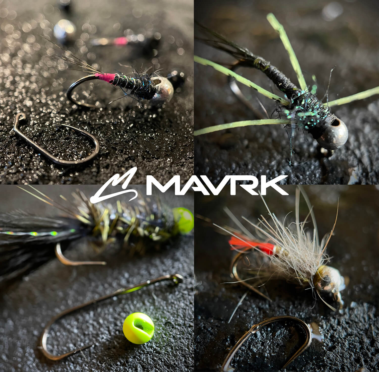 Euro Nymph Barbless Hooks (25 pc refill packs) - MAVRK Industries