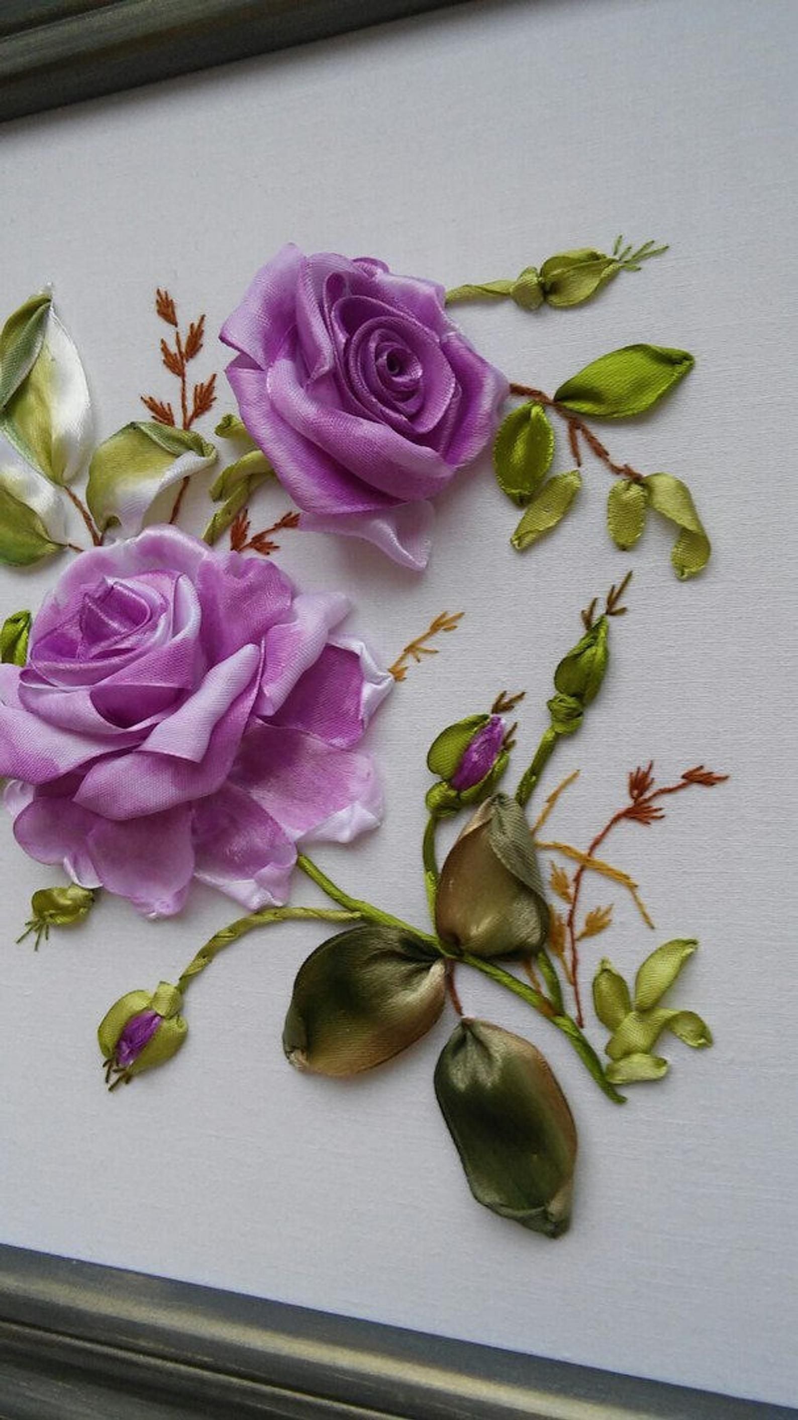 Tips for Ribbon Embroidery - Lorna Bateman Embroidery