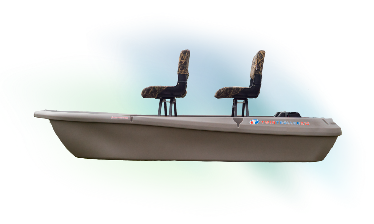 The Twin Troller X10 - Small Electric Fishing Boat