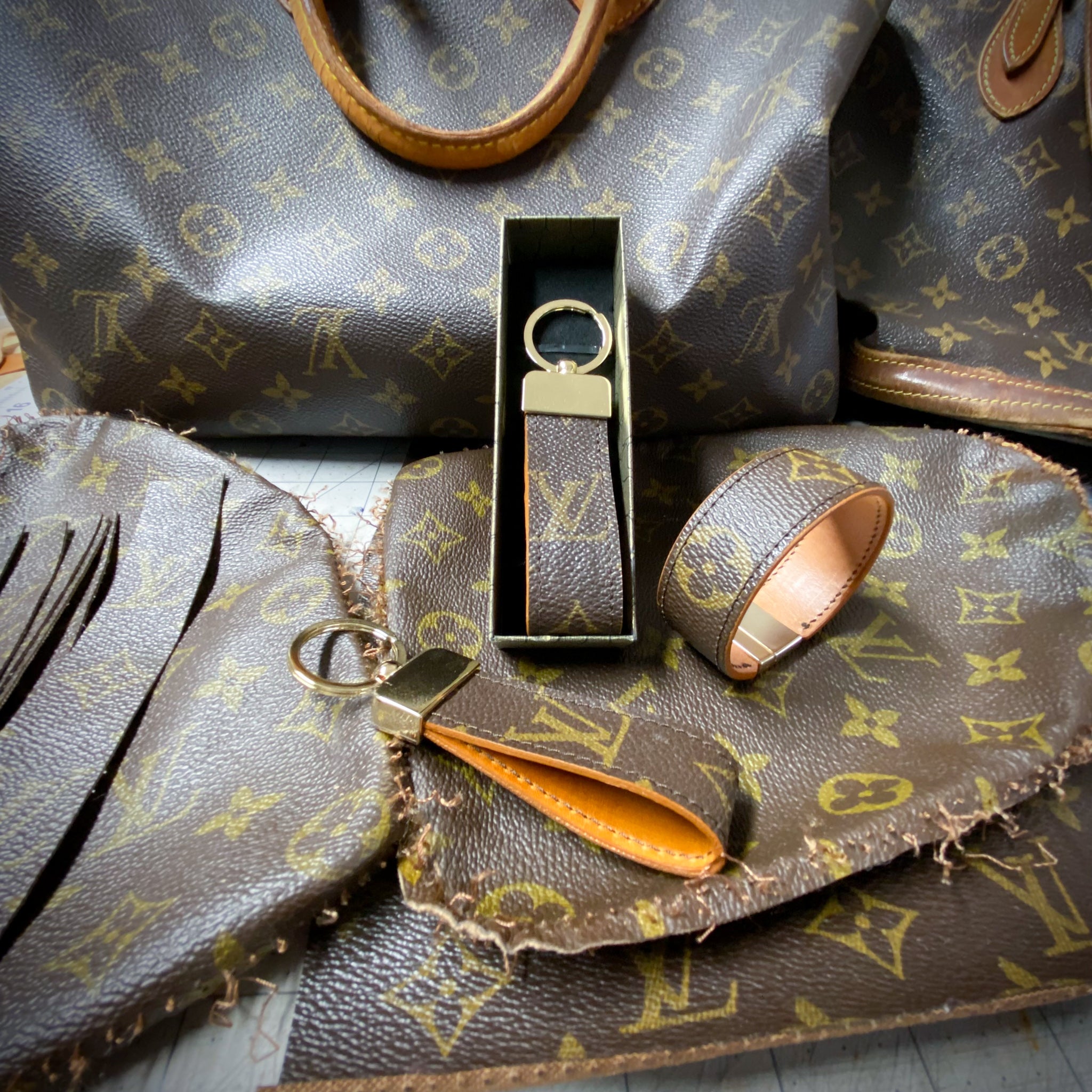 Louis Vuitton Vuitton Recycled Reworked Upcycled 