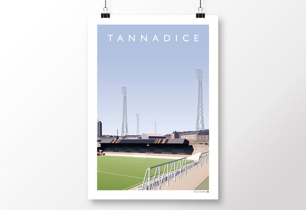 Tannadice Park Poster