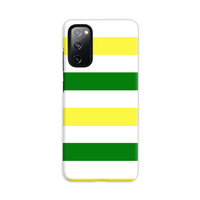 Green, White & Yellow Phone Case (Hard)