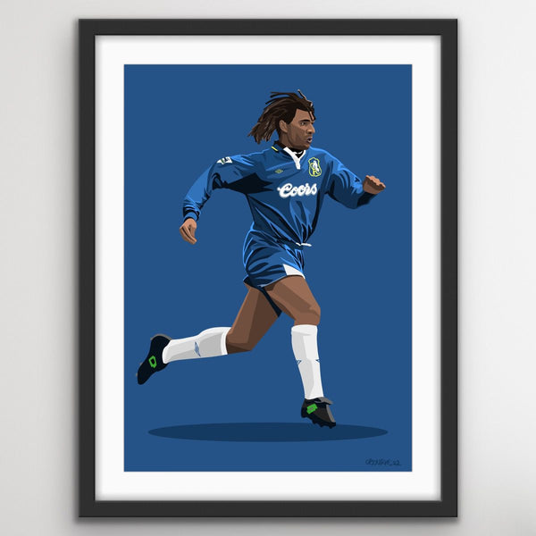 Didier Drogba Print – Kick Off Merchants