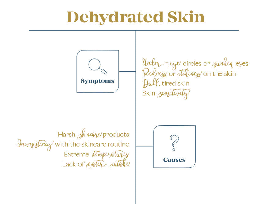 what is dehydrated skin