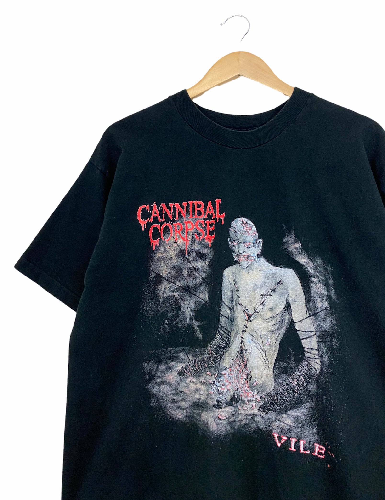 1996 Cannibal Corpse Vile Monolith of Death Tour T-Shirt – TheVaultCT