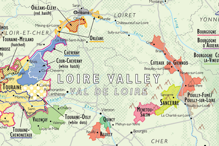 wine maps of france