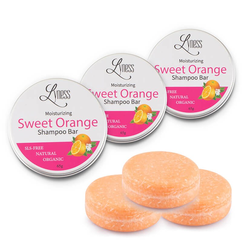 Sweet Orange Shampoo x 3 | Natural | Eco-friendly, Plast – Lyness Beauty Products