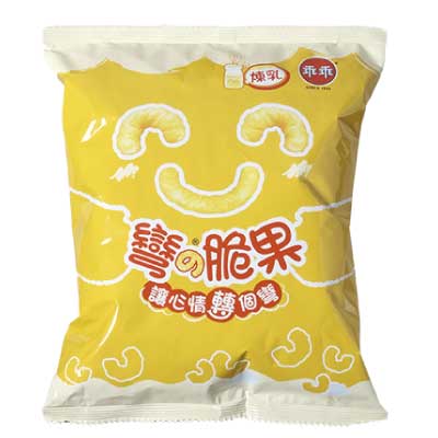 乖乖 彎脆果 コーンスナック 練乳味 52g 中国 台湾輸入食品のネット通販 Kokyo