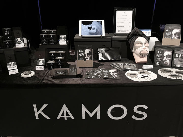 Kaamos Company and Corpse Paint soaps at John Smith rock festival in Jyväskylä Finland
