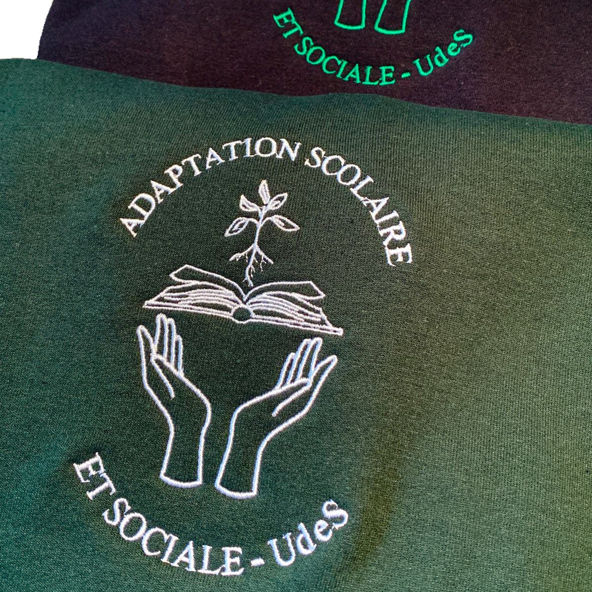 bac en adaptation scolaire et social université de sherbrooke crewneck broderie