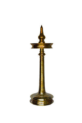 M&M - The Eight Armed Auspicious Deepalakshmi with Each Hand Holding a Lamp  / Brass Paavai Vilakku