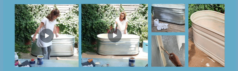 Como pintar tu piscina prefabricada o tu bañera exterior