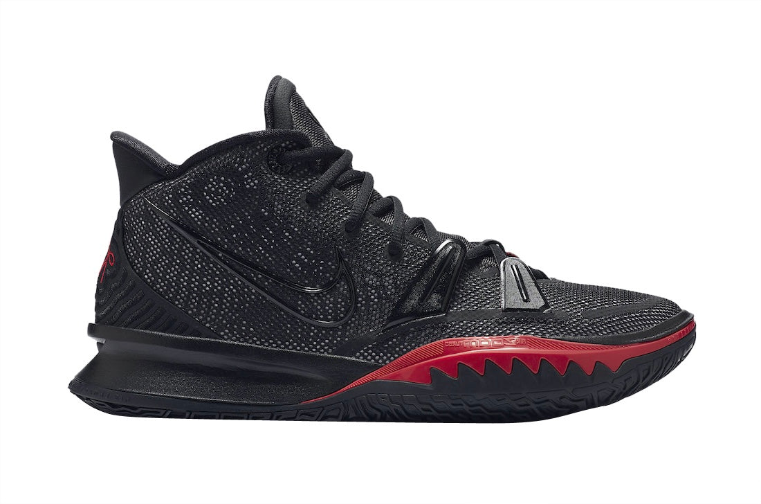 nike kyrie 7 red and black