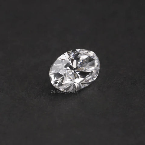 1.00 carat brilliant cut oval shaped diamond with it's natural allure reflection throughout the surfaces and symmetrical balances.