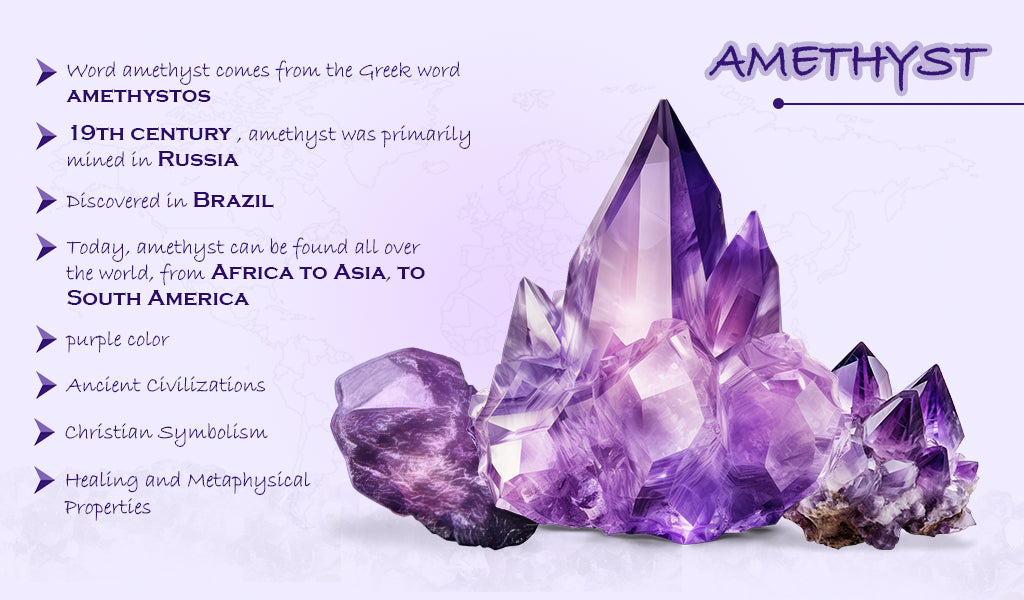 [February birthstone Amethyst history]-[ouros jewels]