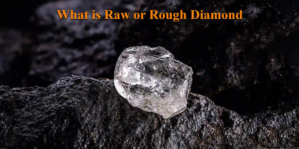 [Raw uncut diamond mined from the earth's crust]-[ouros jewels]