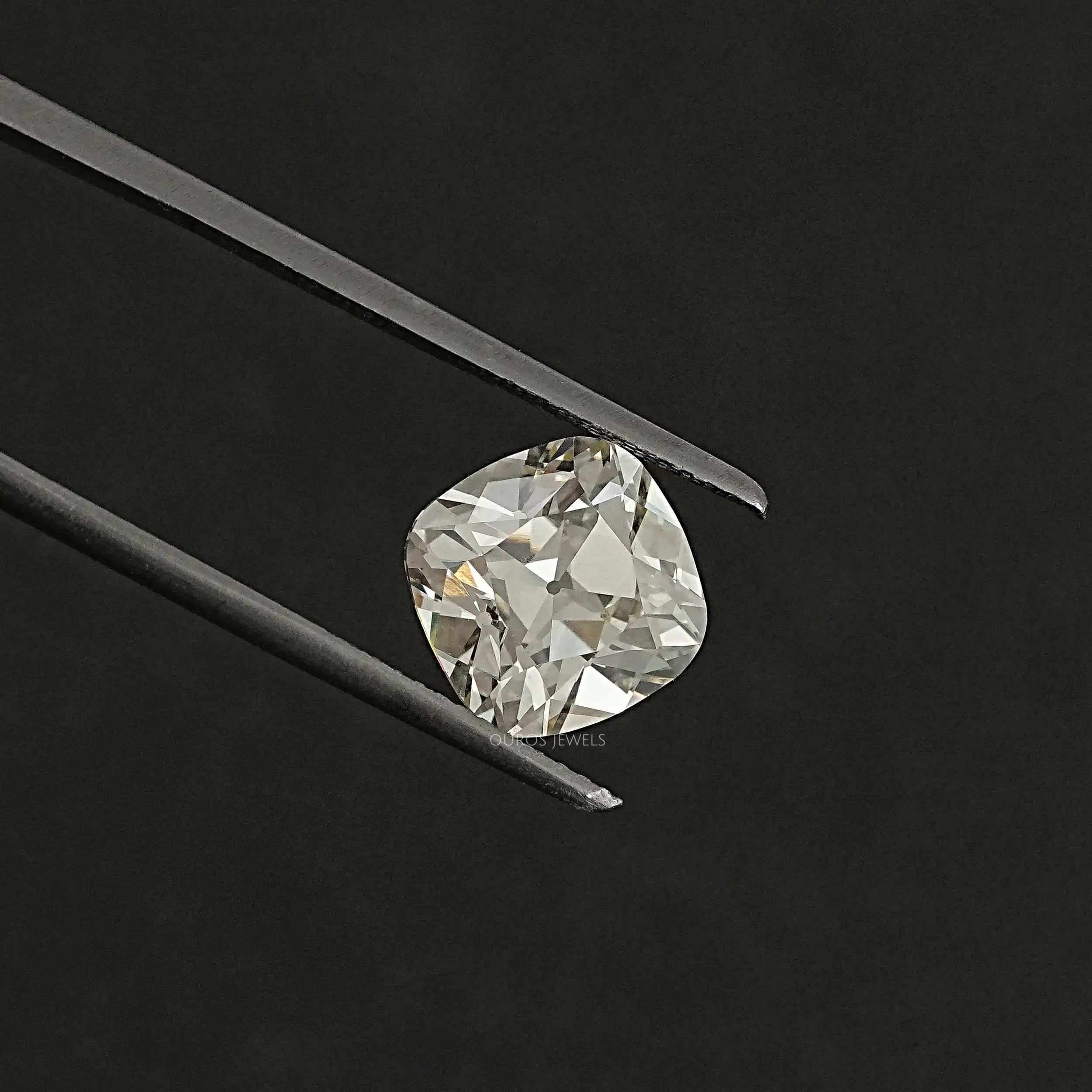 Old Mine Cut Lab Diamond - Cushion Shape