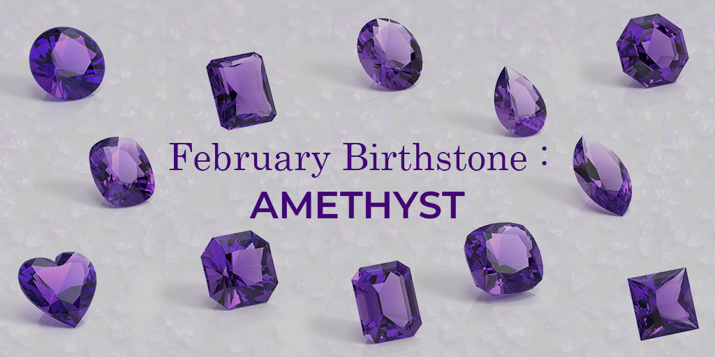 [ February Birthstone AMETHYST]-[ouros jewels]