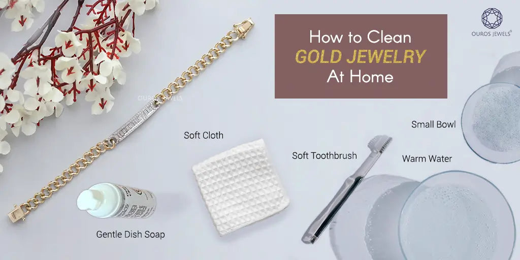 [How to Clean Gold Jewelry At Home]-[ouros jewels]