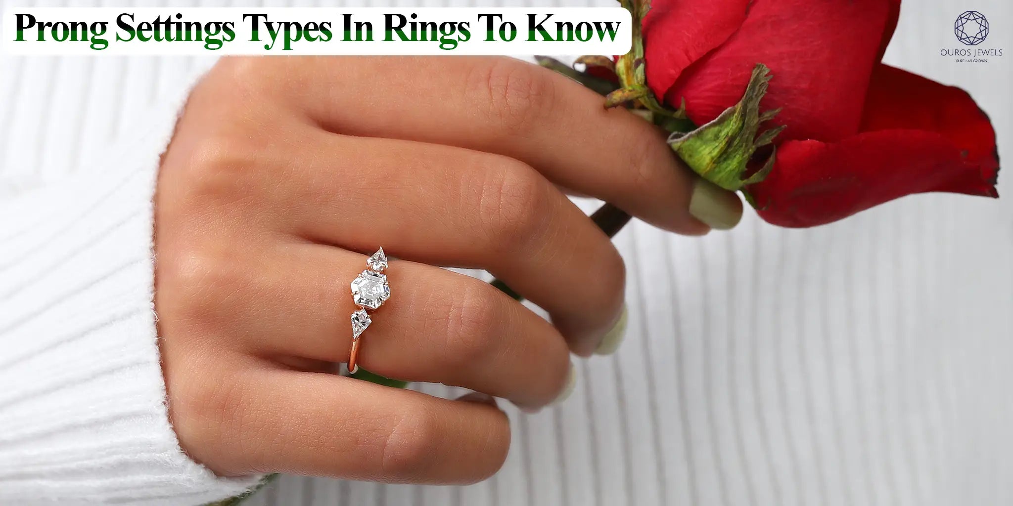 All About Clear & Colorless Stones: 5 Stone Options For Your Engagement Ring