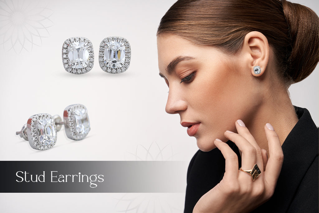 [Stud Earrings A Complete Guide to Styles, Care, and Elegance]-[ouros jewels]