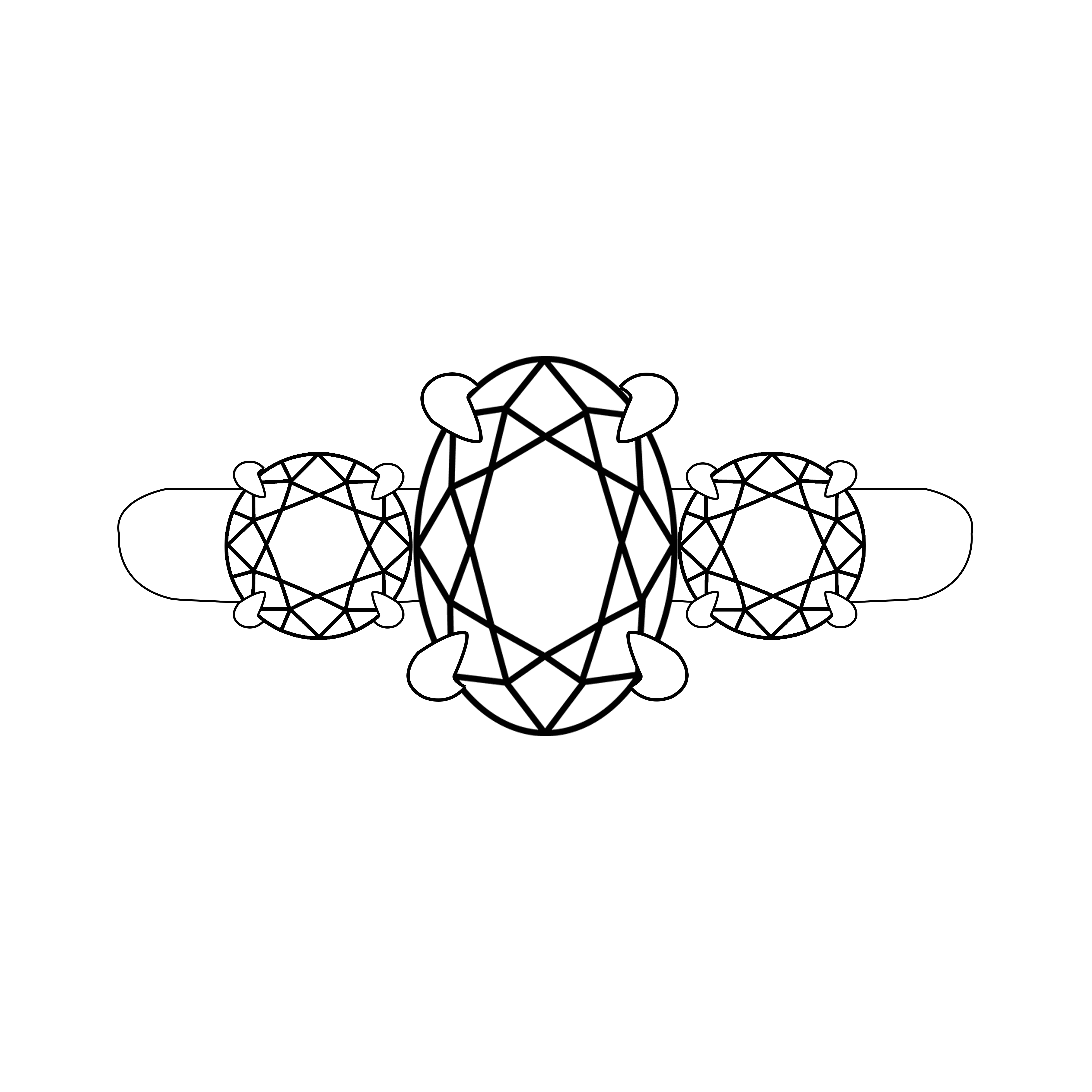 Second Three-Stone Ring Image