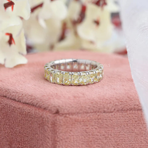 [Eternity-Ring mit gelben Diamanten in ausgefallener Farbe]-[Ouros Jewels]