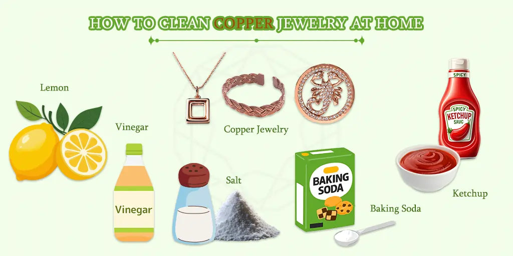 [how to clean Copper jewelry at home]-[ouros jewels]