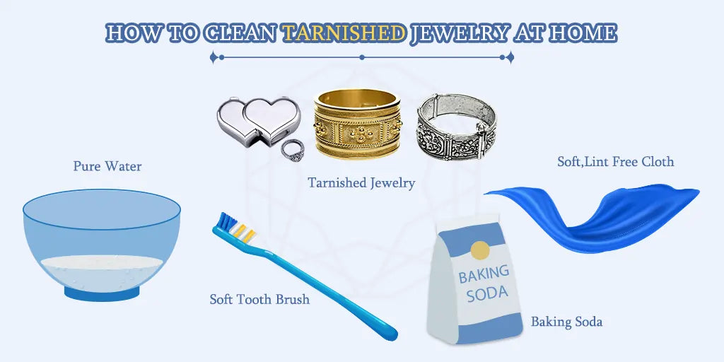 [how to clean tarnished jewelry at home]-[ouros jewels]
