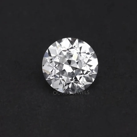 [High crown pattern old European diamond]-[ouros jewels]