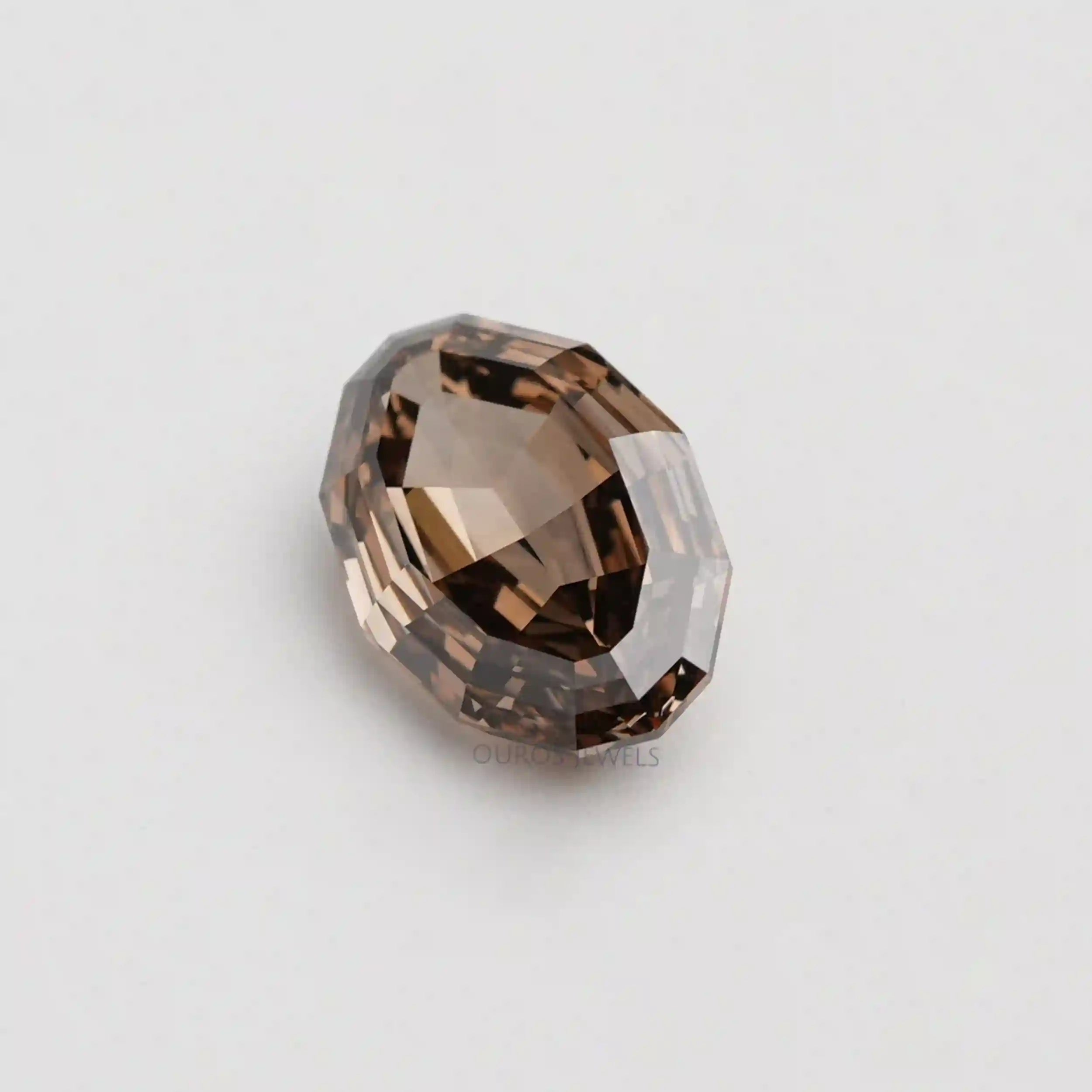 5.25 Carat Step Cut Oval Lab Grown Diamond