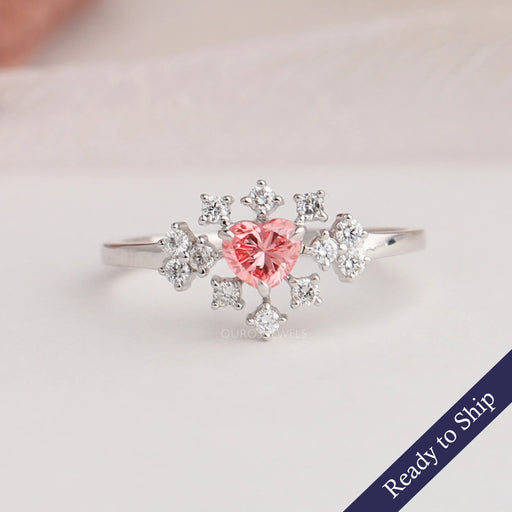 GIA Certified 3.15 Carat Fancy Pink Purple Heart Diamond Ring in 18k Rose  Gold For Sale at 1stDibs | pink heart diamond ring, pink heart engagement  ring, messika pink heart ring
