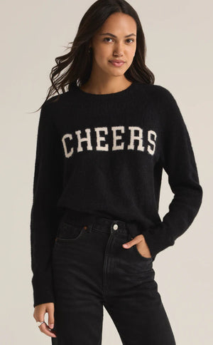 Z Supply Lizzy Sweater - Black - Ivy Lee Boutique