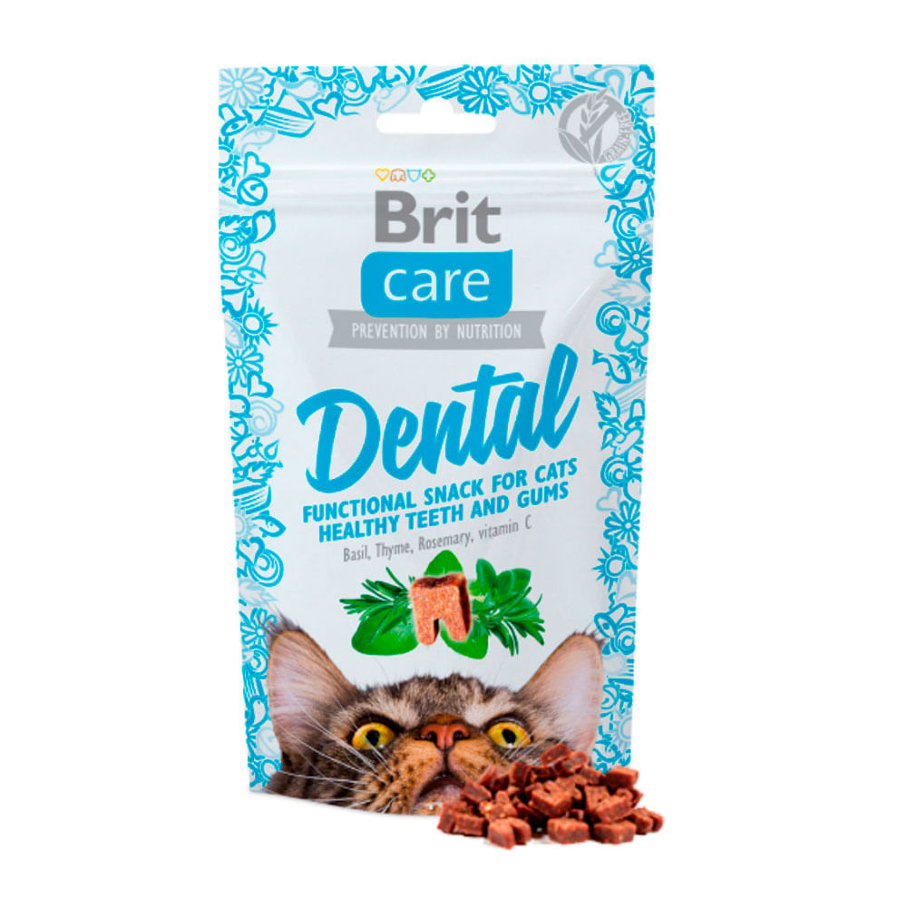 Brit Snack Funcional para gatos - Dental