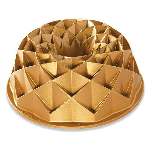 10-15 Cup Anniversary Bundt Pan - Gold