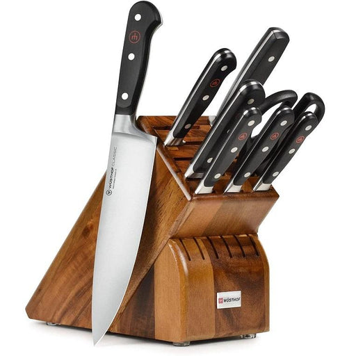 Wusthof Acacia Knife Block - 17 Slot – Cutlery and More