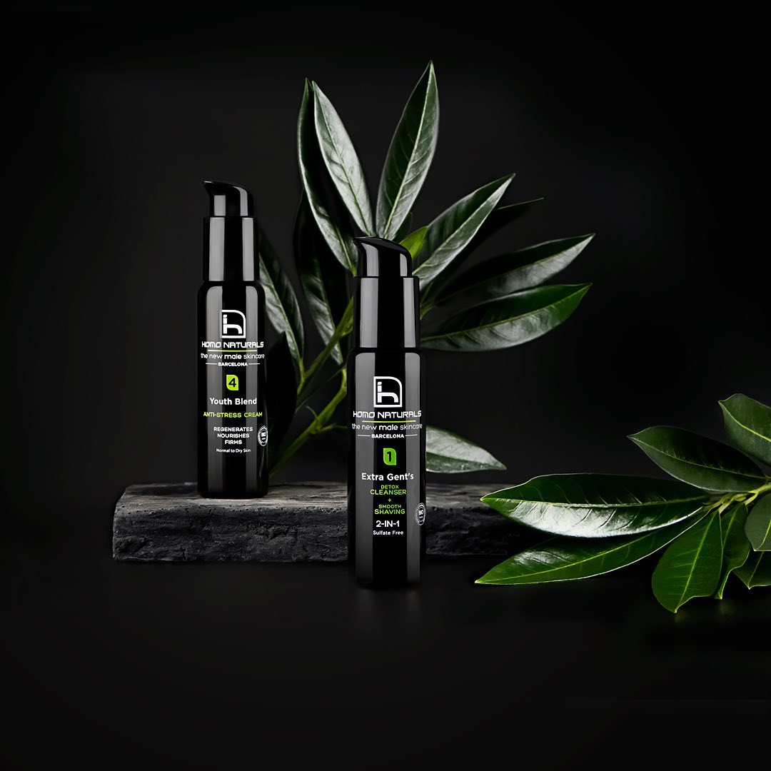 Organic skincare for men