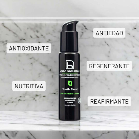 Crema antiarrugas hombre