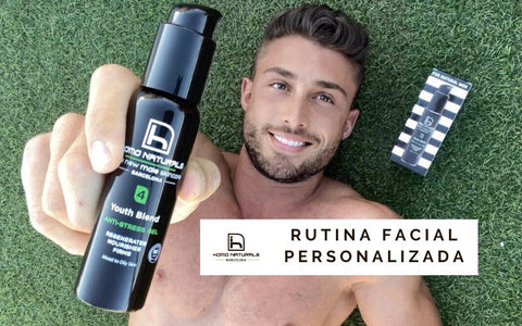 Rutina facial hombre