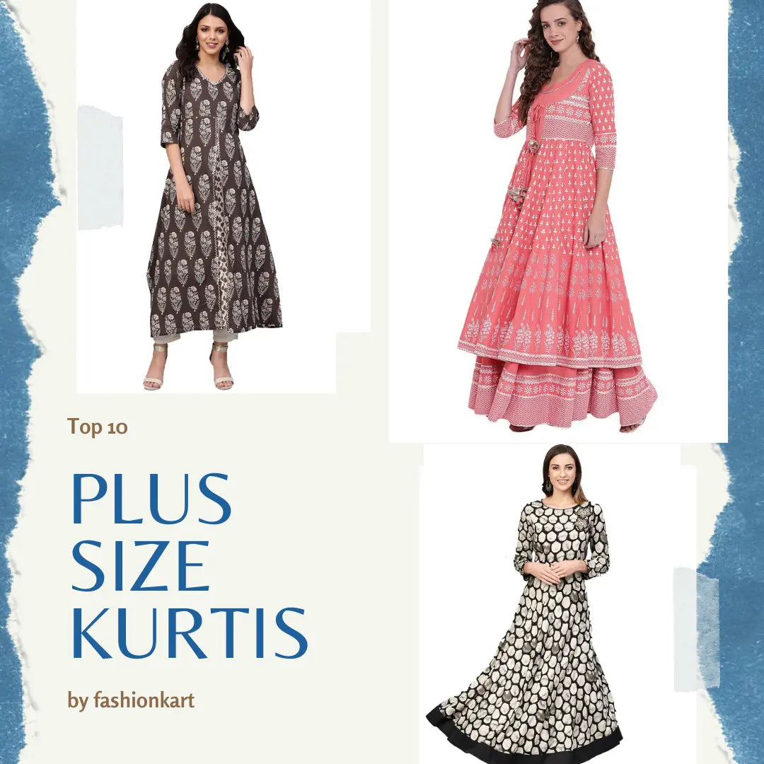 Flaunt Your Style with Top 10 Plus Size Kurtis – FashionKart